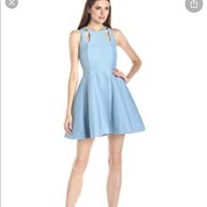 Halston Heritage cut out dress